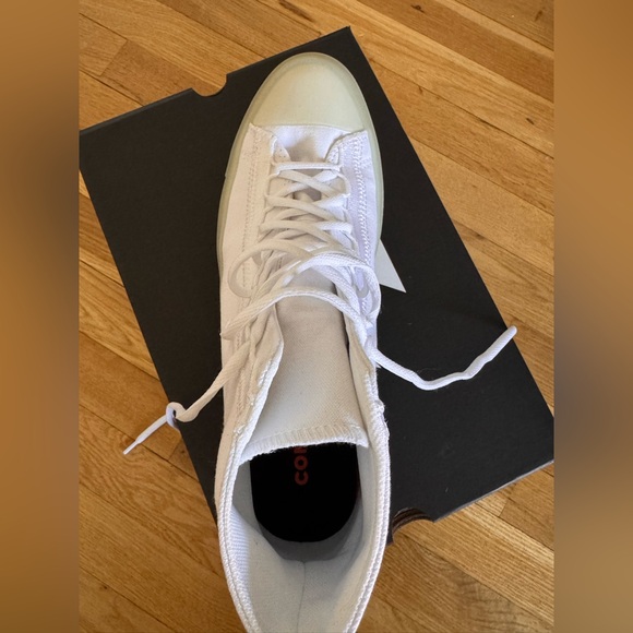 Men’s White Converse Chuck Taylor All Star CX EXP2 High-Top Sneakers, size 10.5 - Picture 4 of 9